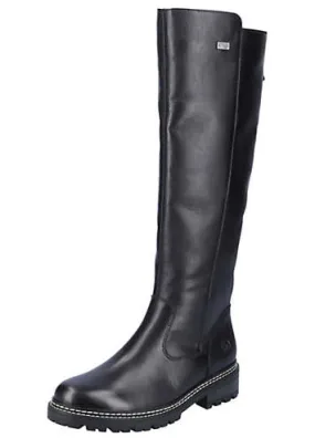 Remonte Flat Long Leather Boots