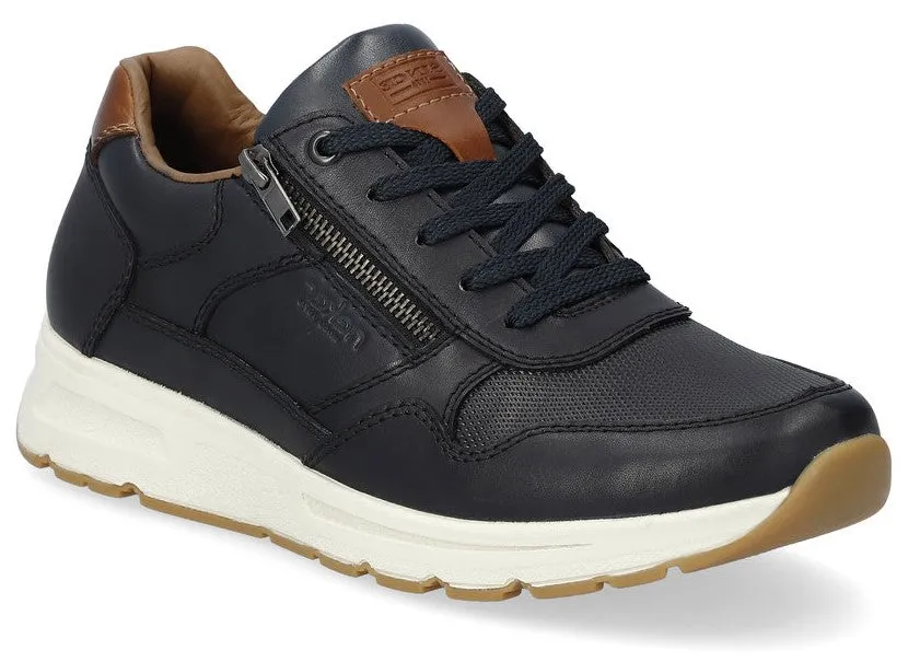 Rieker B0701-14 Mens Leather Lace Up Trainer