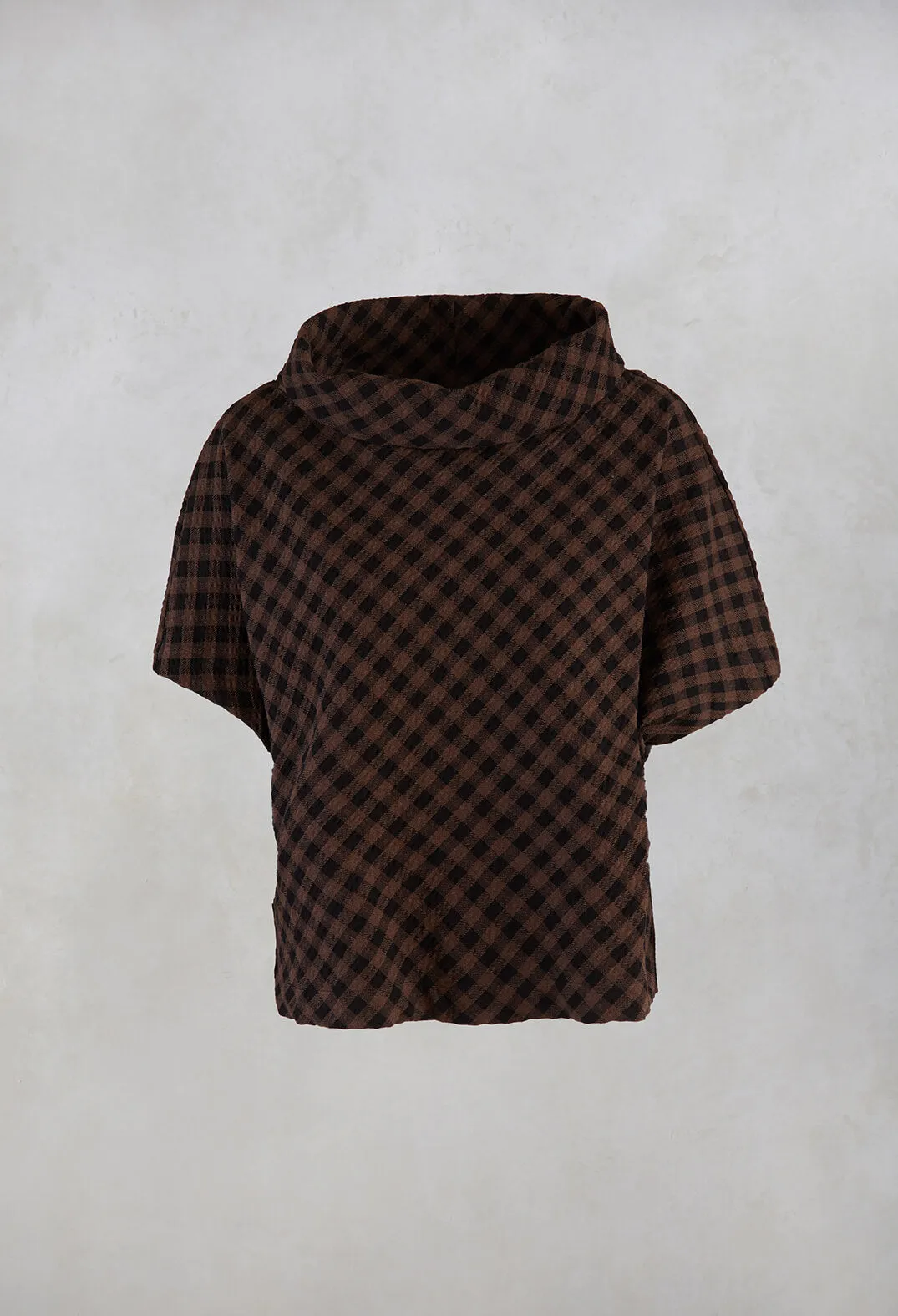 Shirt Diva in Brown/Black