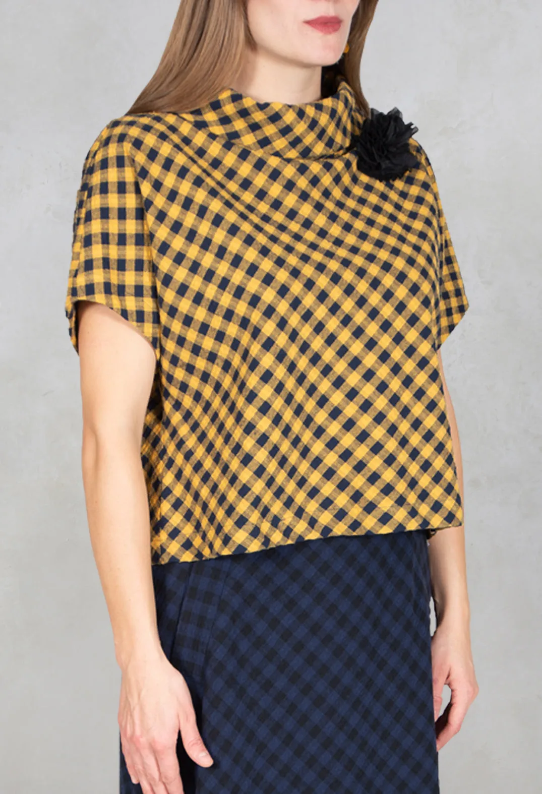 Shirt Diva in Mustard/Night