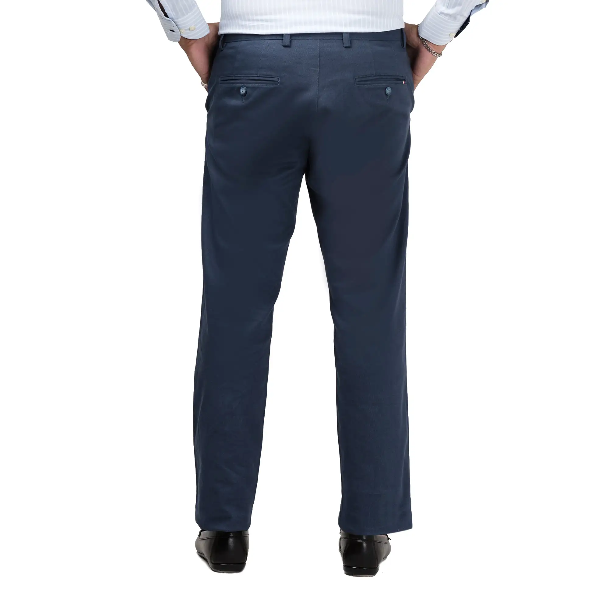 Slim Fit Navy Chinos