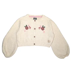 Souris Mini Embroidered Cardigan