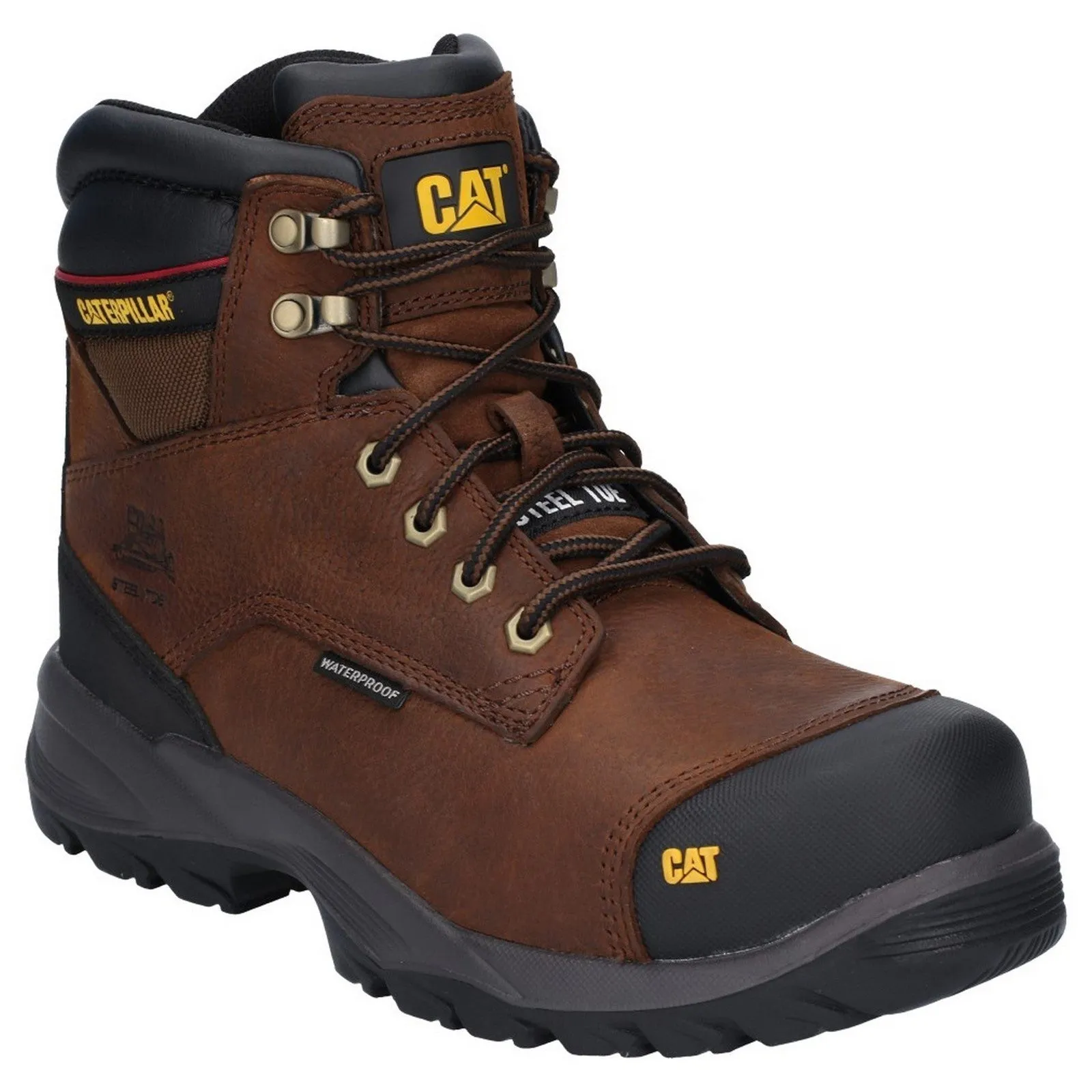 Spiro Waterproof Safety Boot S3 Dark Brown