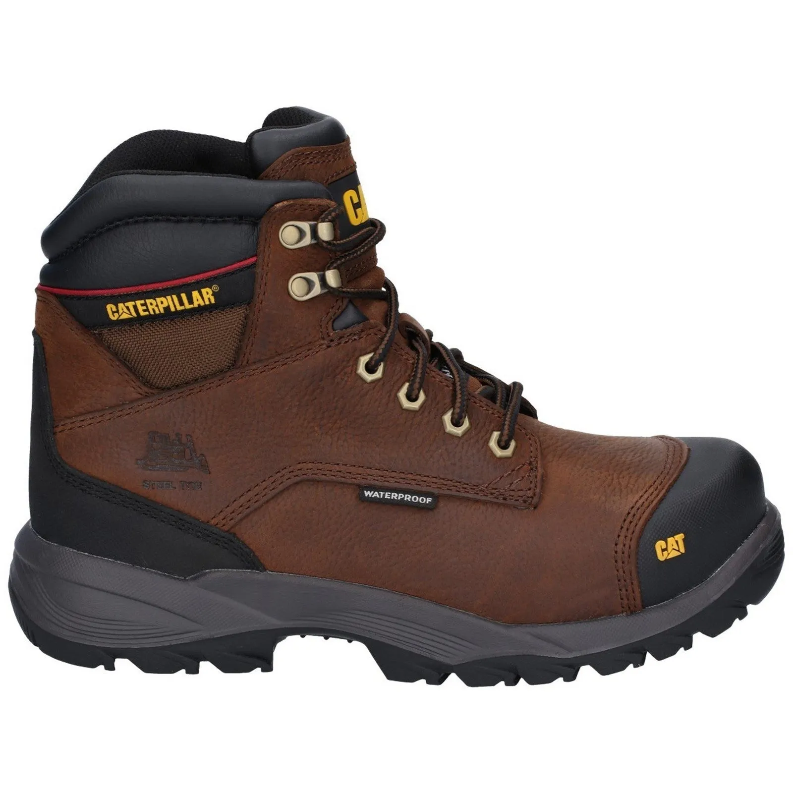 Spiro Waterproof Safety Boot S3 Dark Brown