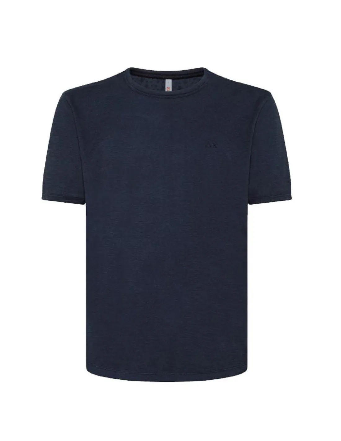 T-shirt Sun68 uomo Round Bottom T3311507 blu scuro PE23